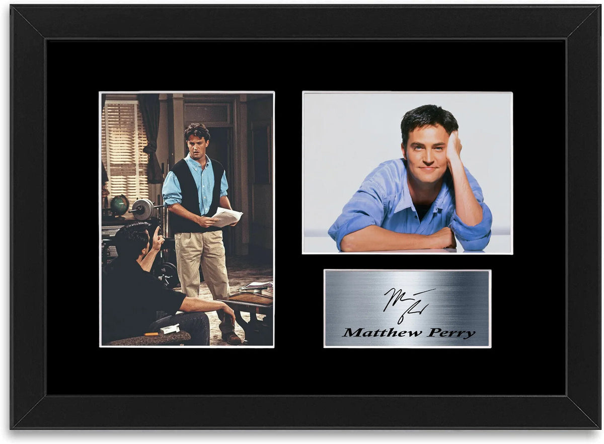 Matthew Perry Chandler Bing Friends framed print by LJW Prints