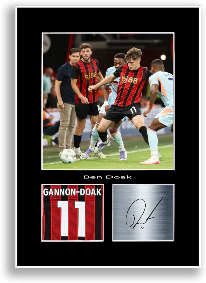 Ben Doak Football Player Poster Signed Print Photo A4 Wall Art Gift Idea