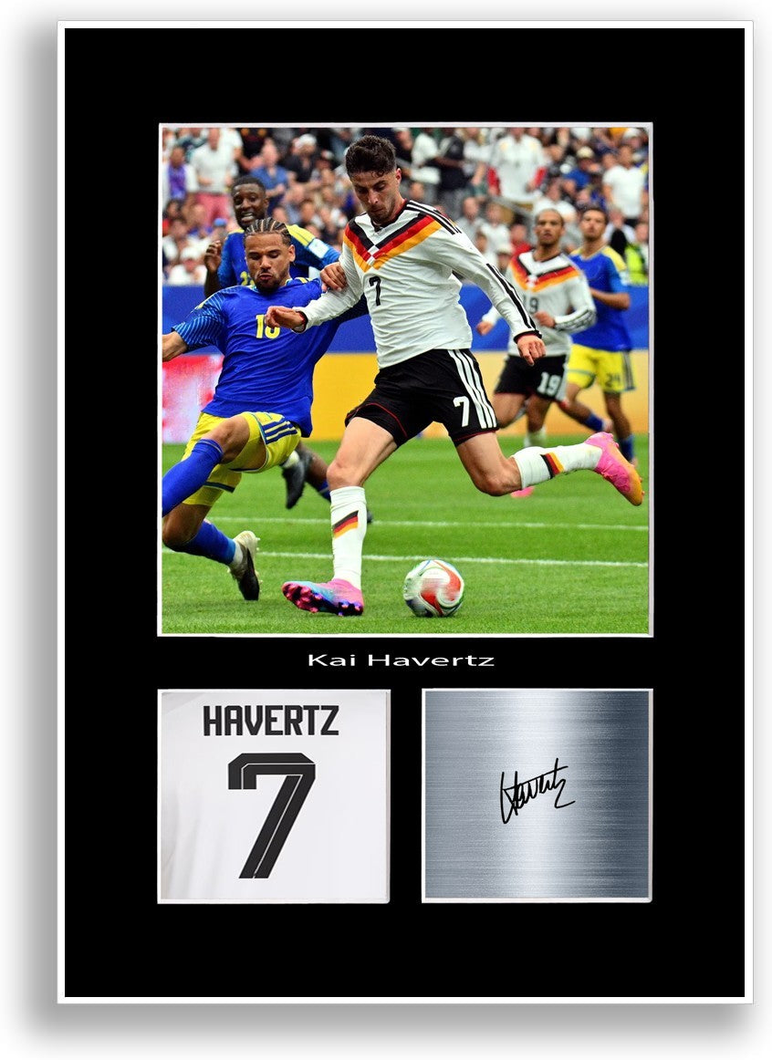 Kai Havertz Germany 2026 Poster Signed Print Photo Wall Art Gift