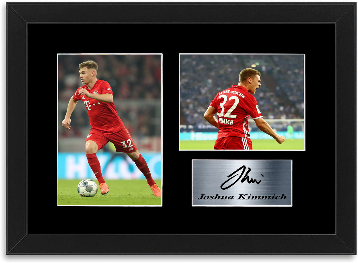 Joshua Kimmich Bayern Football Player A4 Signed Photo Display Mount Gift Framed