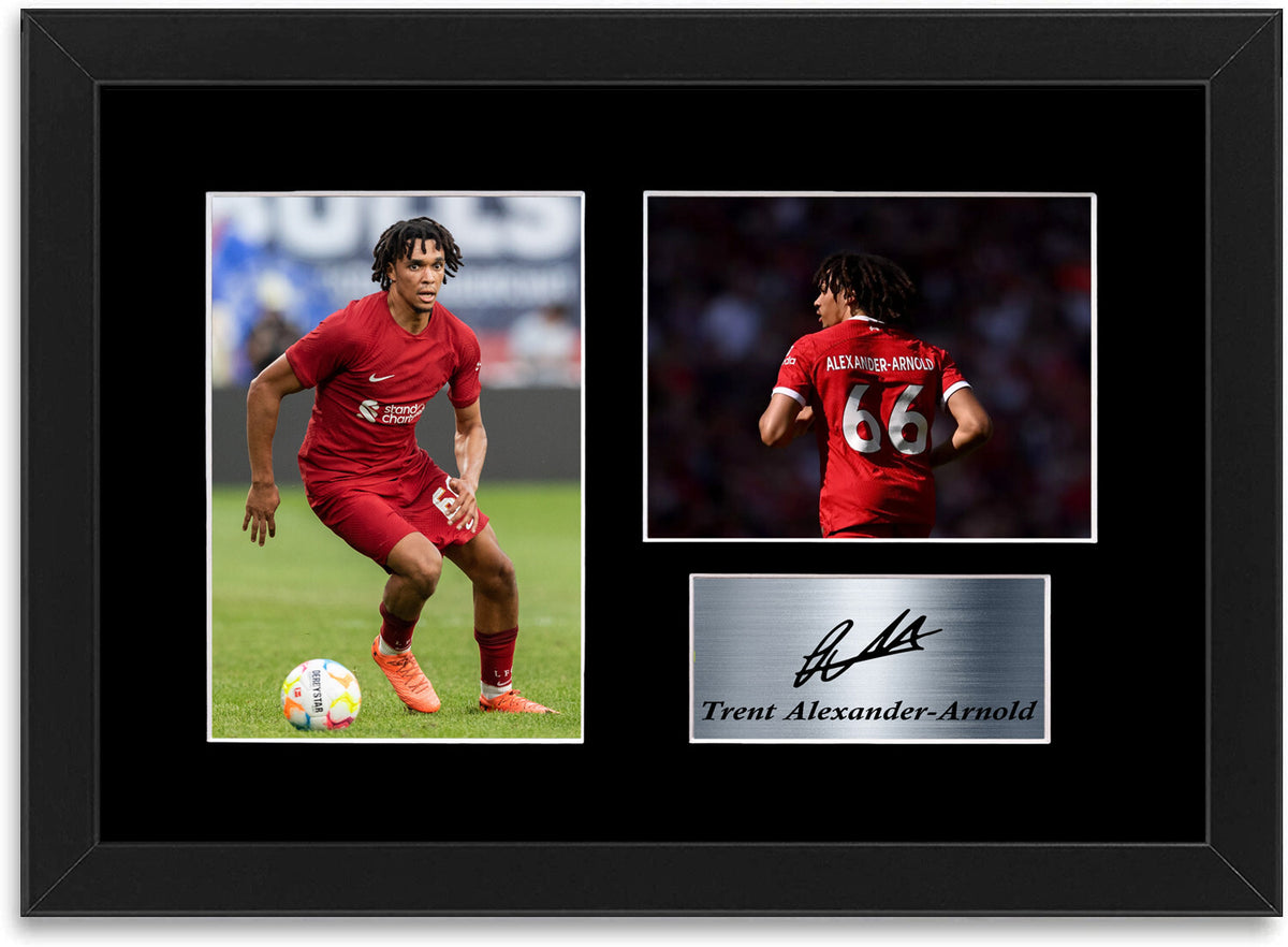 Trent Alexander Arnold Liverpool Player framed print by LJW Prints