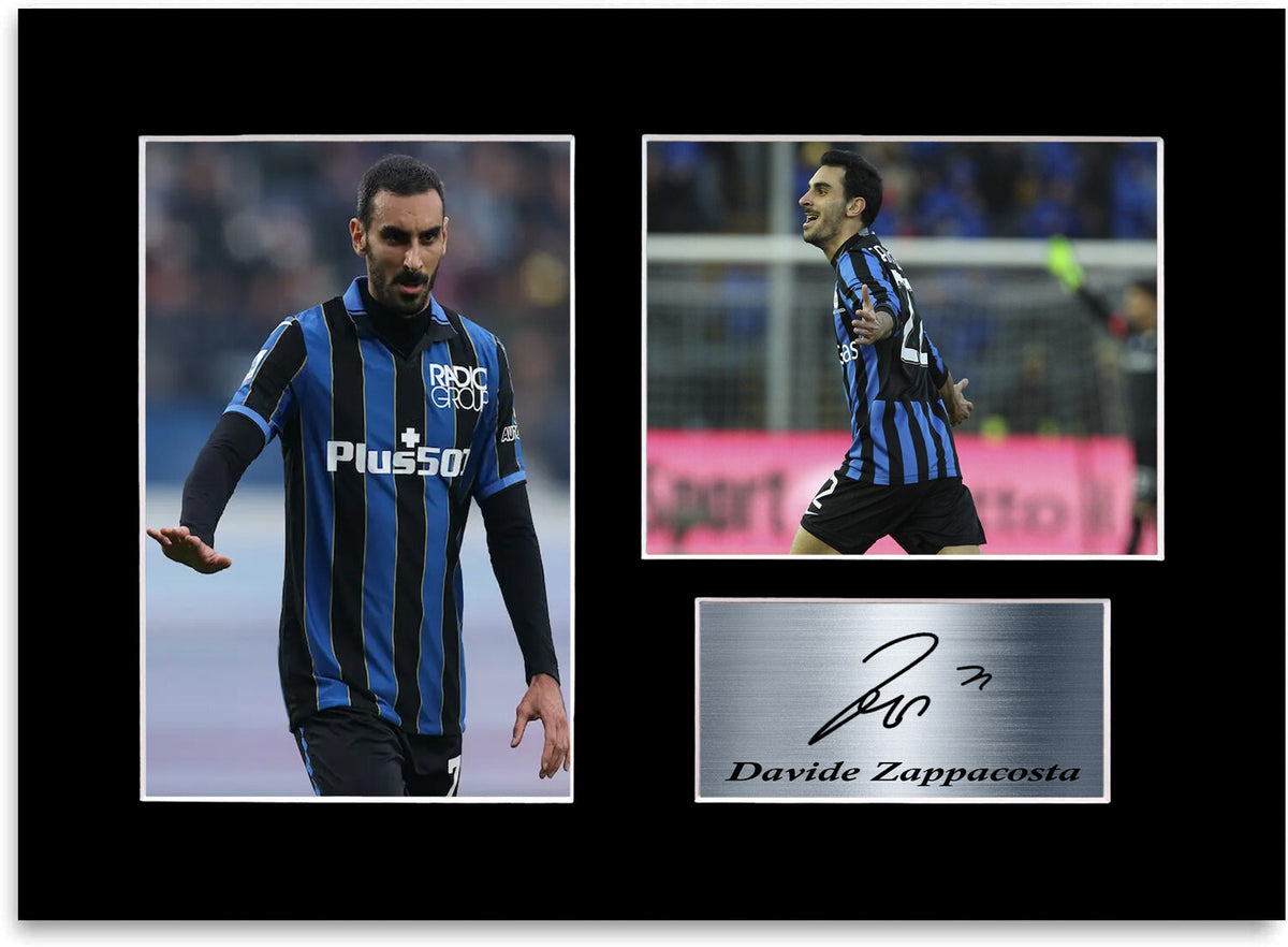 Davide Zappacosta Football Player mounted display by LJW Prints