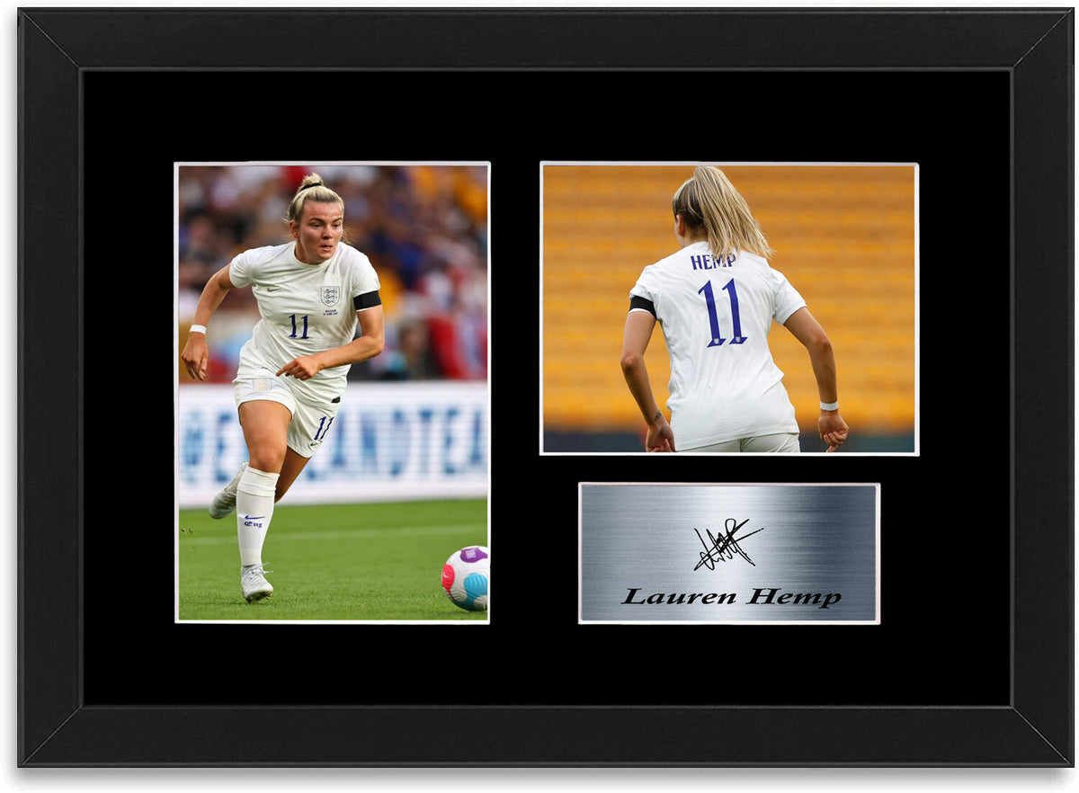 Lauren Hemp England framed print by LJW Prints