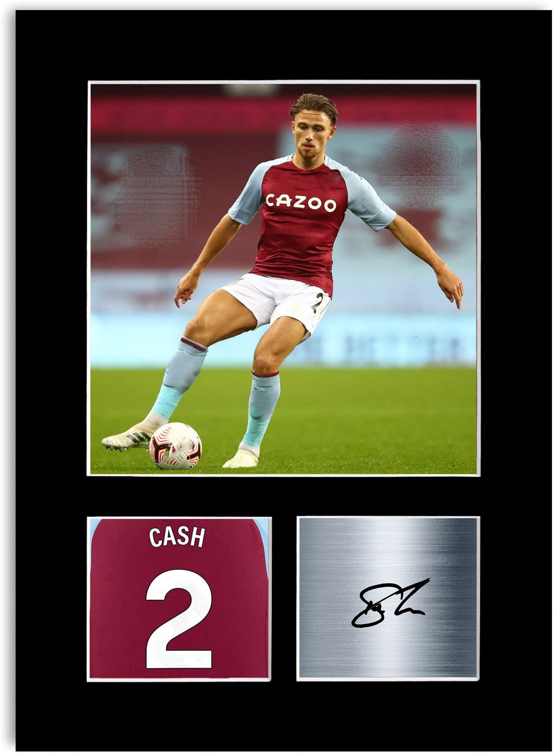 Matty Cash Football Player Poster Signed Photo Display Mount Print A4 Gift