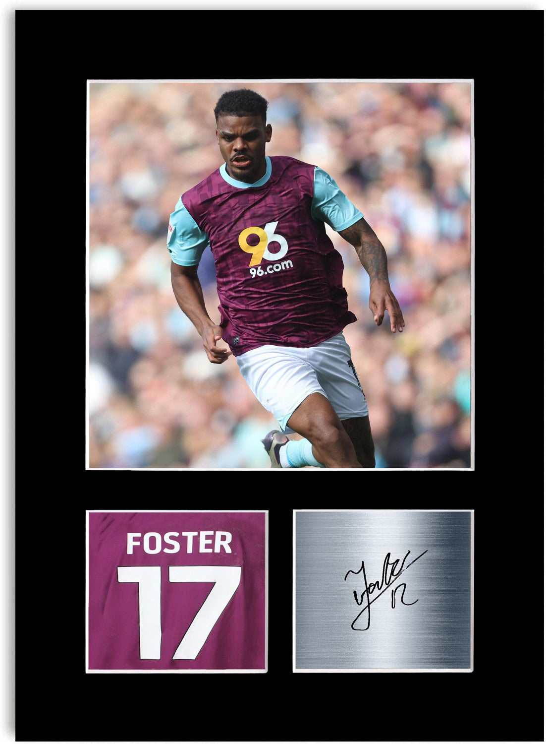 Lyle Foster Football Player Poster Signed Photo Display Mount Print A4 Gift