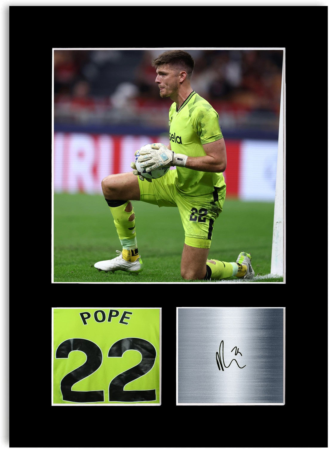 Nick Pope Football Player Poster Signed Photo Display Mount Print A4 Gift