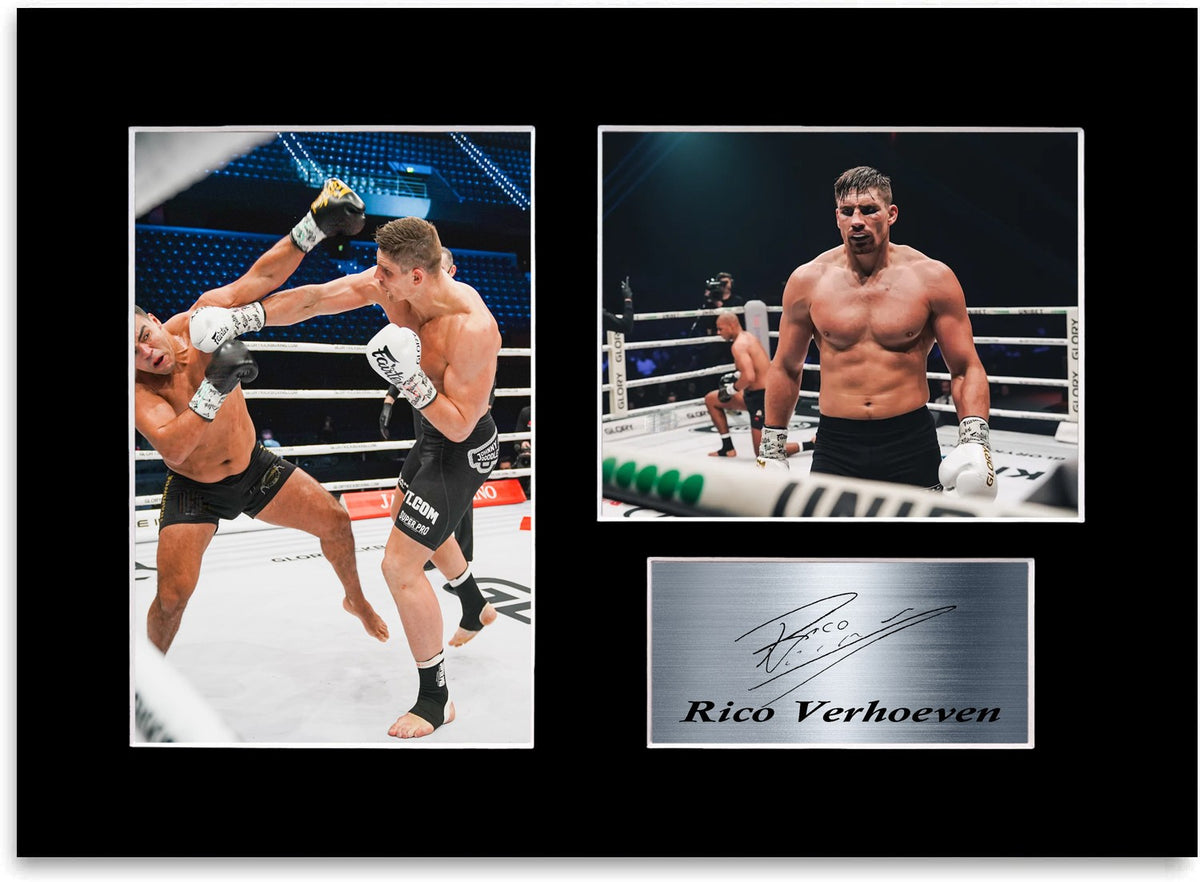 Rico Verhoeven Kickboxer Printed Signed Autograph Photo Display Poster A4