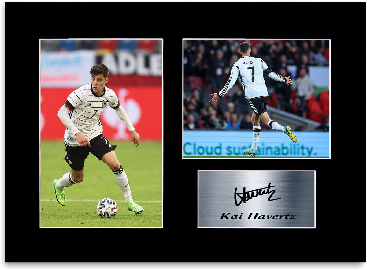 Kai Havertz Germany Football Player A4 Signed Photo Display Mount Poster Gift