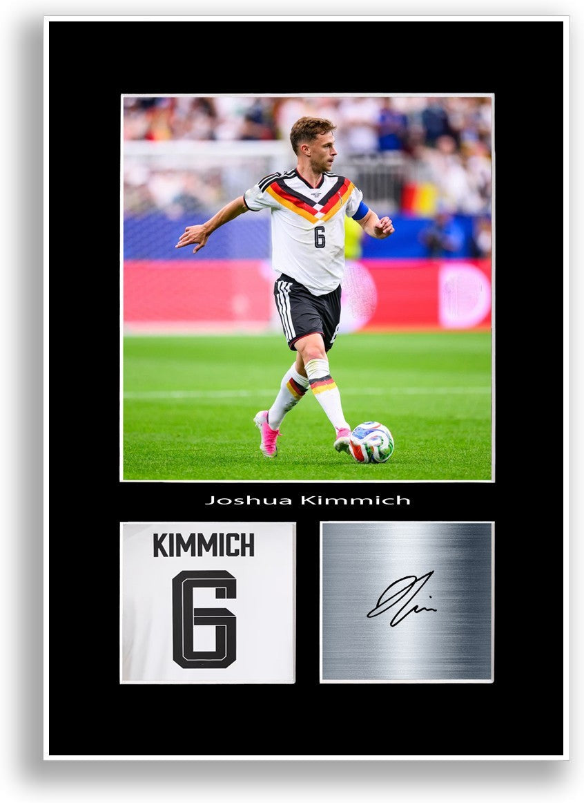 Joshua Kimmich Germany 2026 Football Poster Signed Print Photo Wall Art Gift