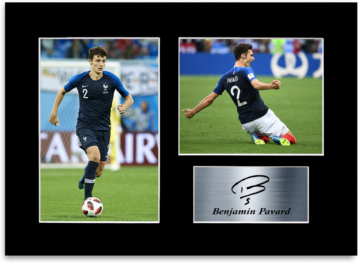 Benjamin Pavard France Player Signed Autograph Photo Display Poster Gift A4