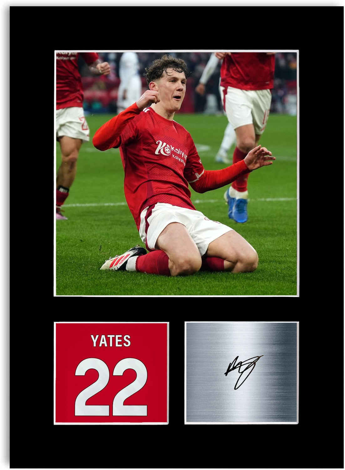 Ryan Yates Football Player Poster Signed Photo Display Mount Print A4 Gift