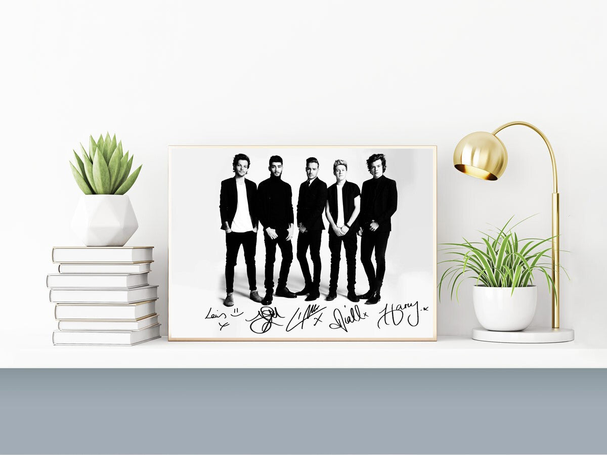 One Direction Printed unframed poster by LJW Prints