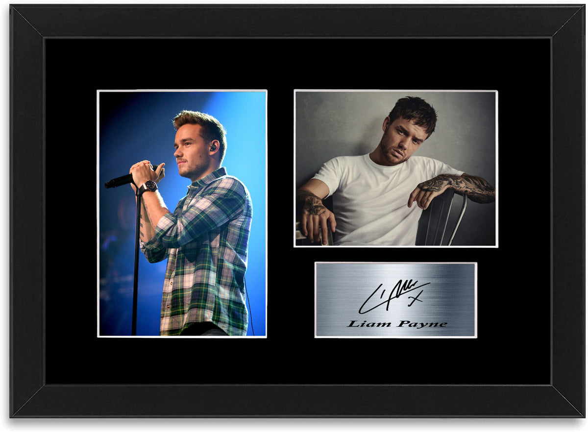 Liam Payne Singer Printed framed print by LJW Prints