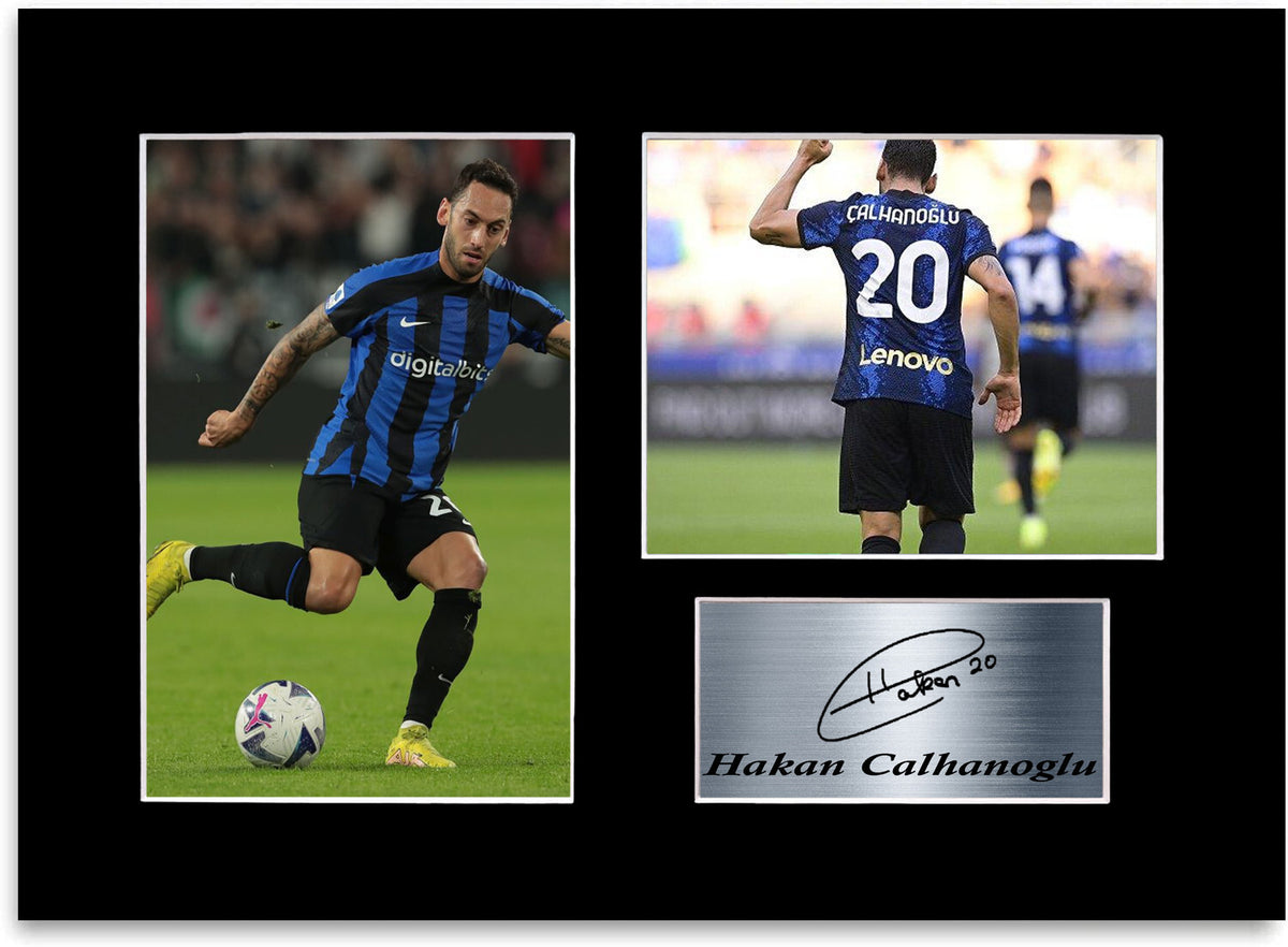 Hakan Calhanoglu Football Player mounted display by LJW Prints