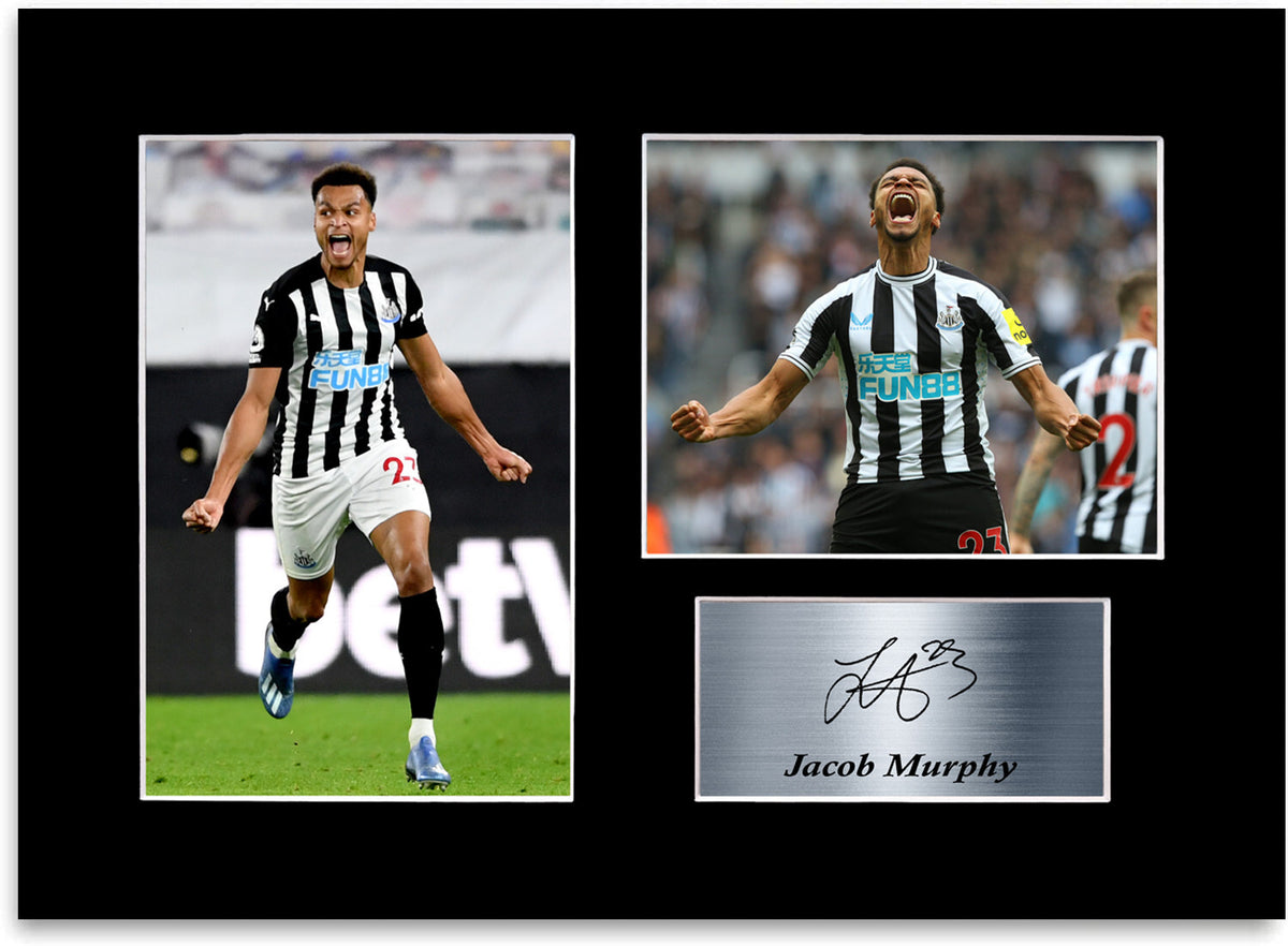 Jacob Murphy Newcastle Poster Printed Signed Autograph Photo Display Mount A4