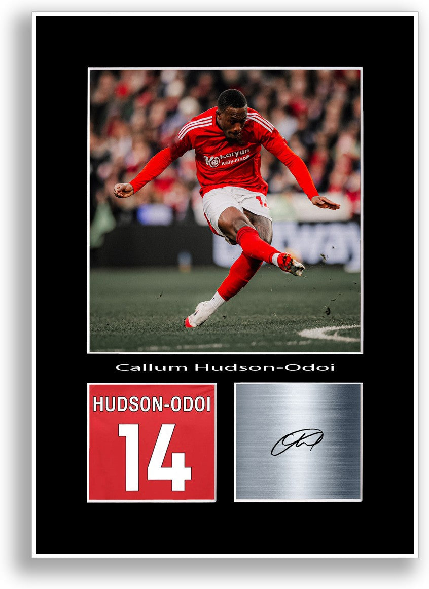 Callum Hudson-Odoi Football Player Poster Signed Print Photo Wall Art Gift Idea