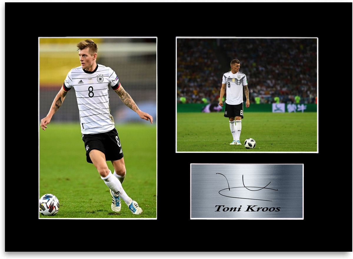 Toni Kroos Germany Football Player A4 Signed Photo Display Mount Poster Gift