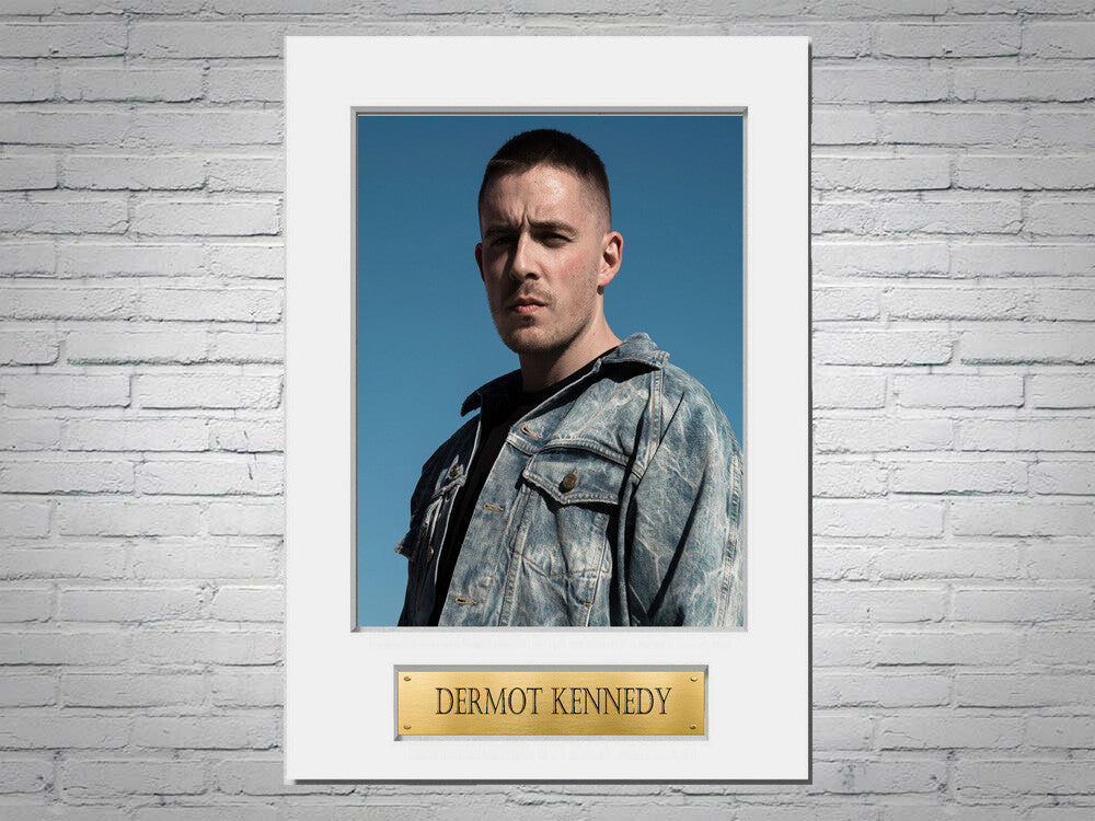 Dermot Kennedy A4 Display Mount Gift