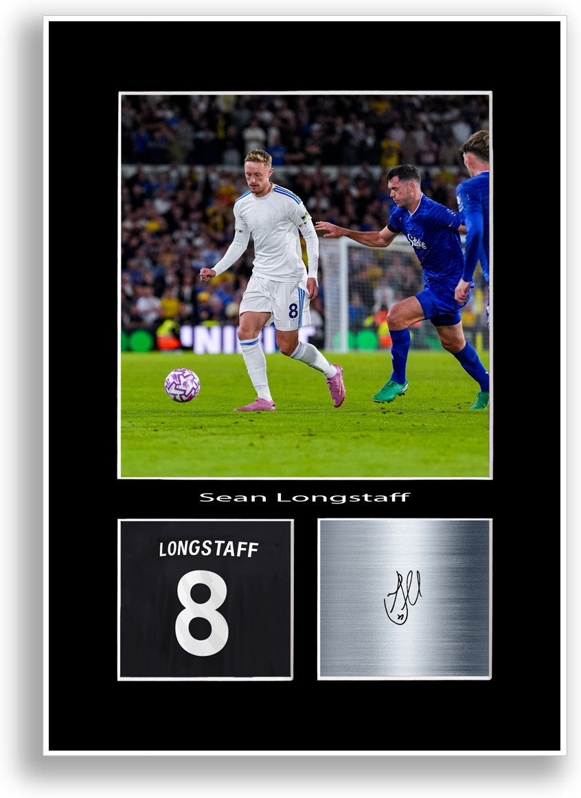 Sean Longstaff Football Player Poster Signed Print Photo Wall Art Gift Idea