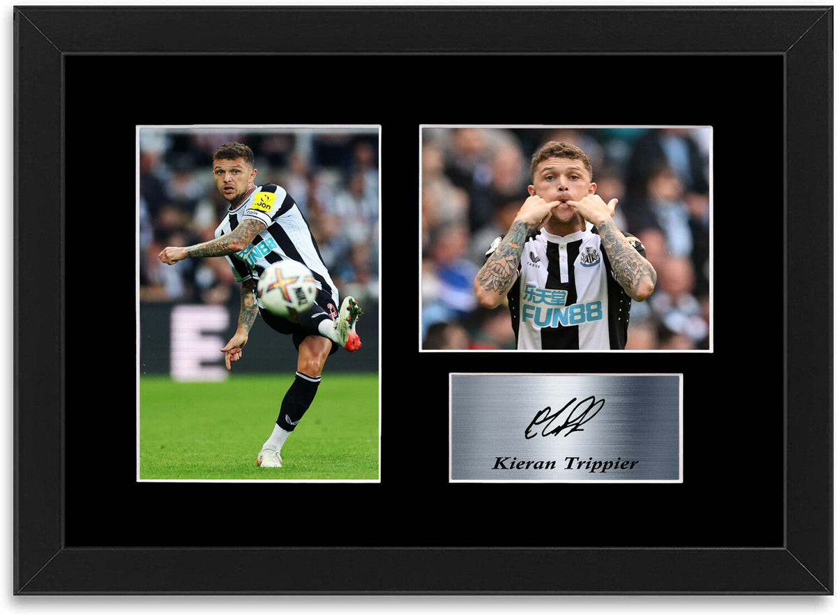 Kieran Trippier Poster Printed Signed Autograph Photo Display Mount A4