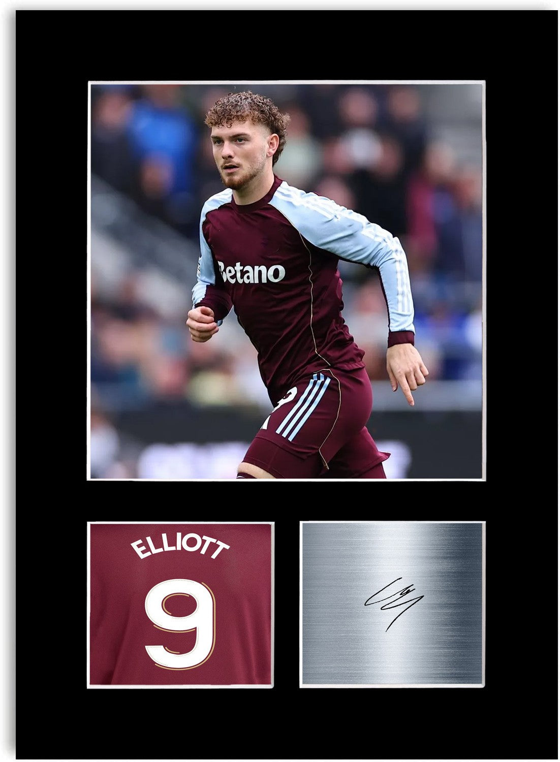Harvey Elliott Football Player Poster Signed Photo Display Mount Print A4 Gift