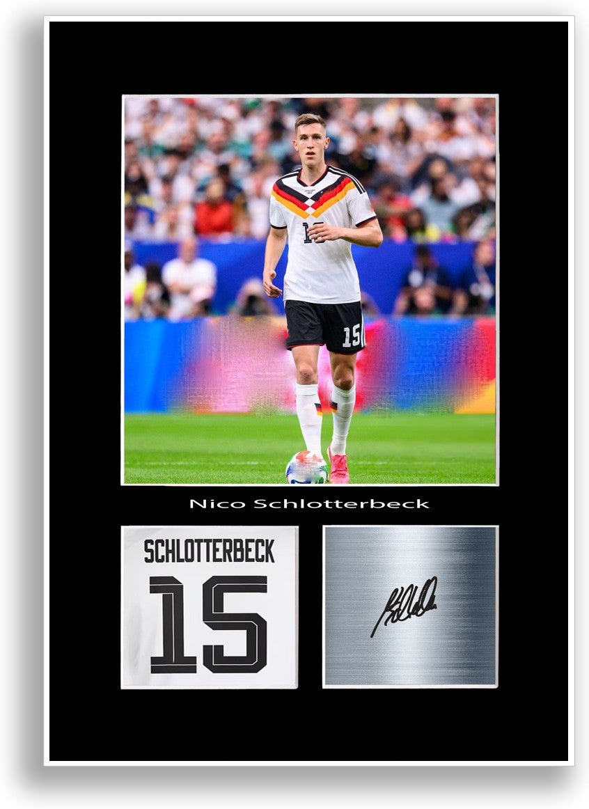 Nico Schlotterbeck Germany 2026 Poster Signed Print Photo Wall Art