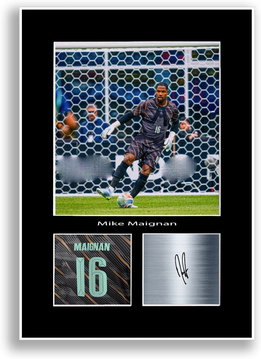 Mike Maignan France 2026 Poster Signed Print Photo Wall Art Gift