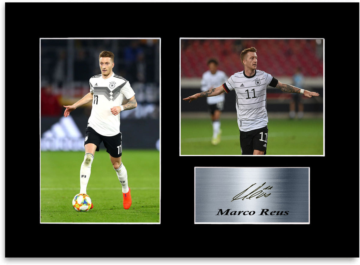 Marco Reus Germany Football Player A4 Signed Photo Display Mount Poster Gift