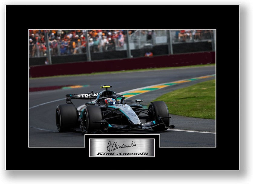 Kimi Antonelli 2026 Car For F1 Fans mounted display by LJW Prints
