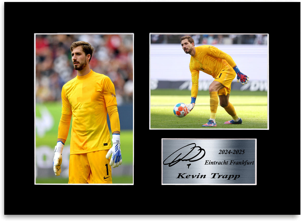 Kevin Trapp Eintracht Football Player framed print by LJW Prints