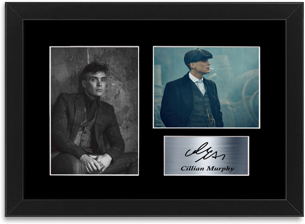 Cillian Murphy Printed Signed Autograph Photo Display Mount Poster A4 Framed
