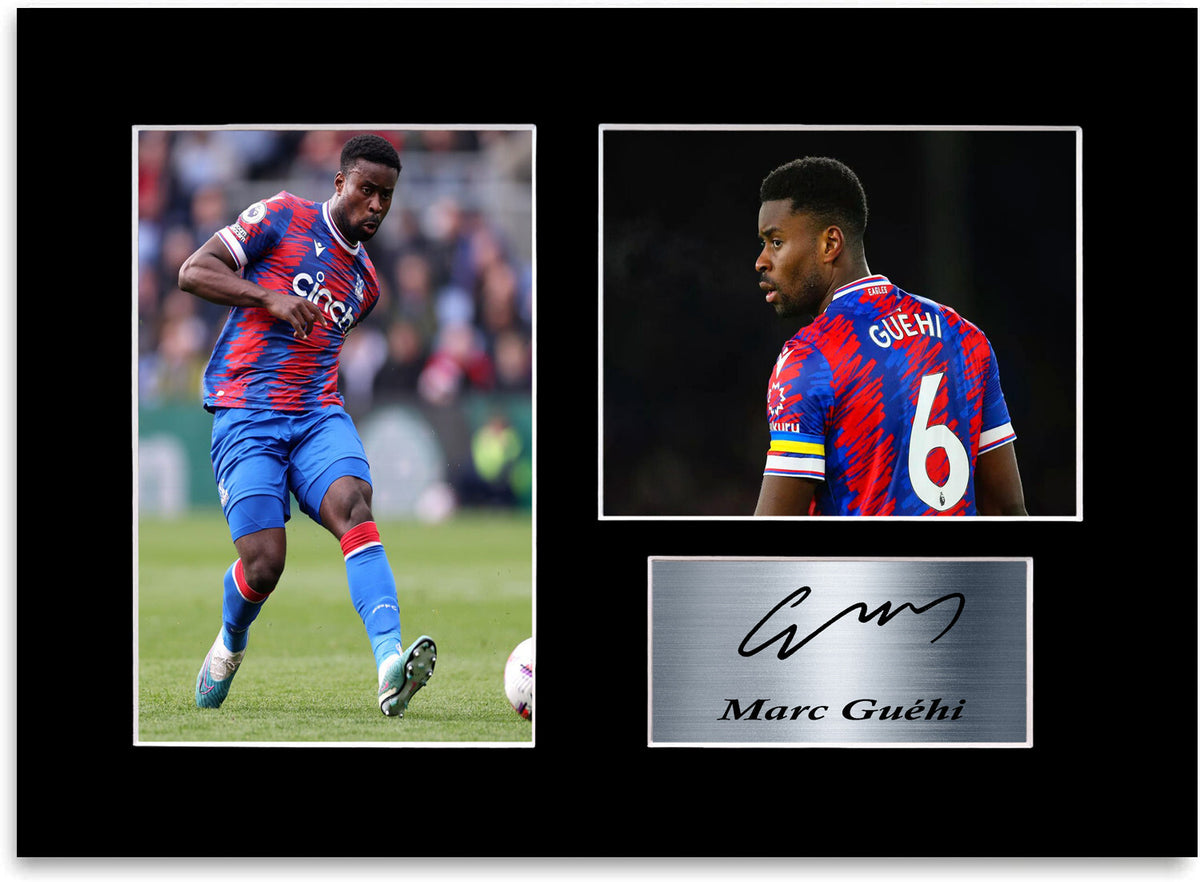 Marc Guehi Football Player framed print by LJW Prints