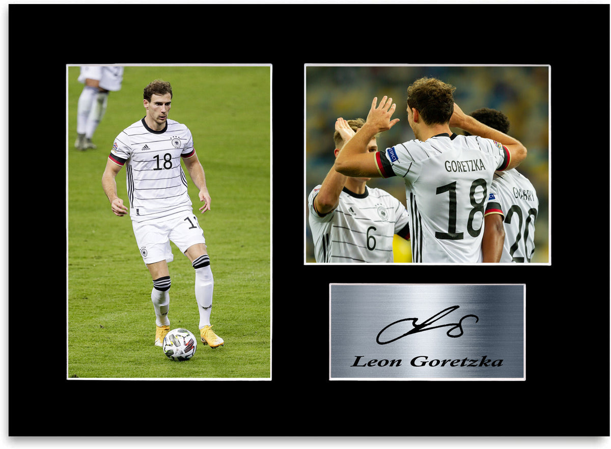 Leon Goretzka Germany Football Player A4 Signed Photo Display Mount Poster Gift