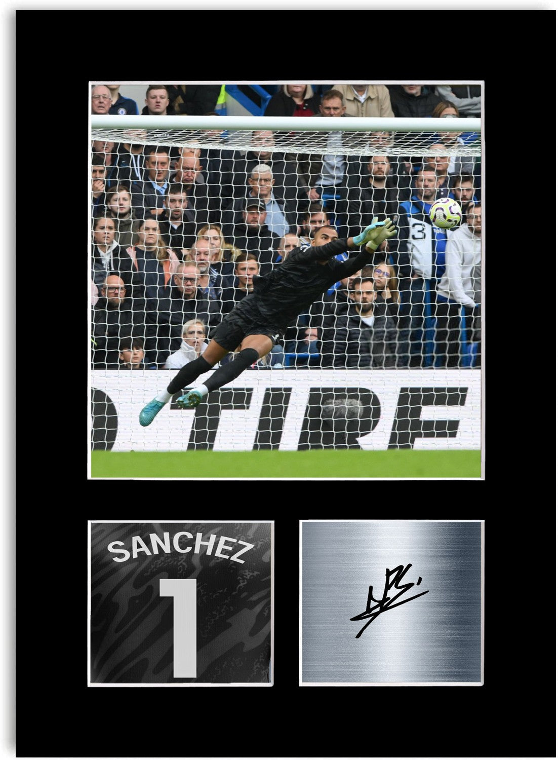 Robert Sanchez Football Player Poster Signed Photo Display Mount Print A4