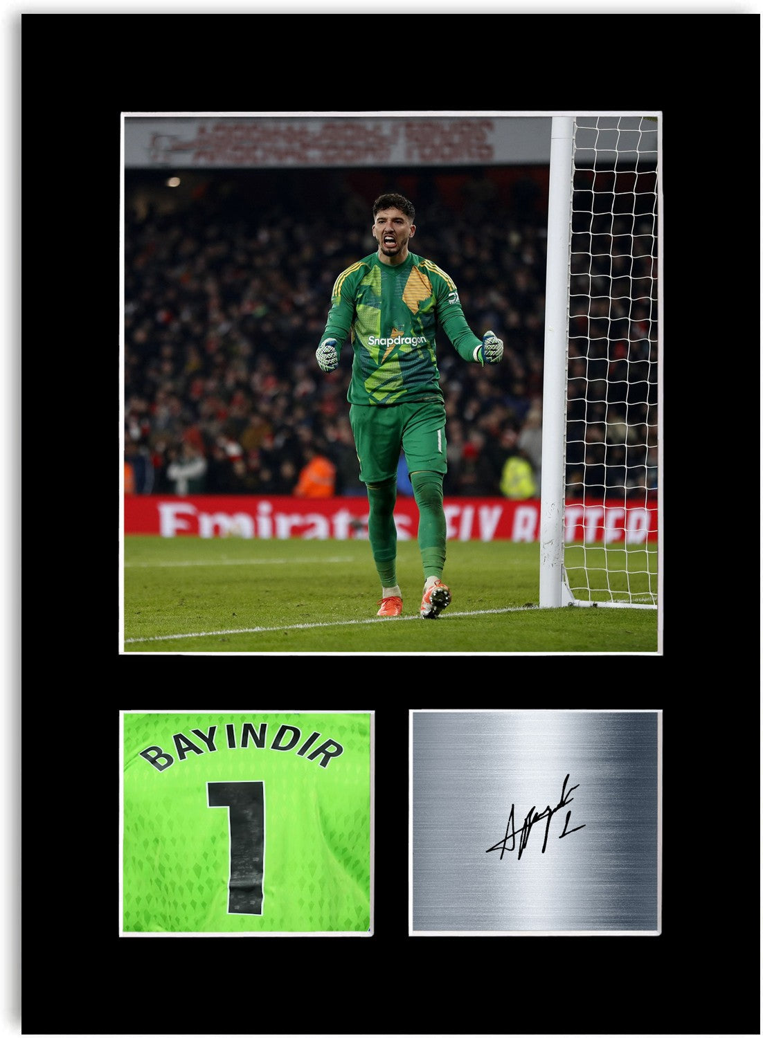 Altay Bayindir Football Player Poster Signed Photo Display Mount Print A4 Gift