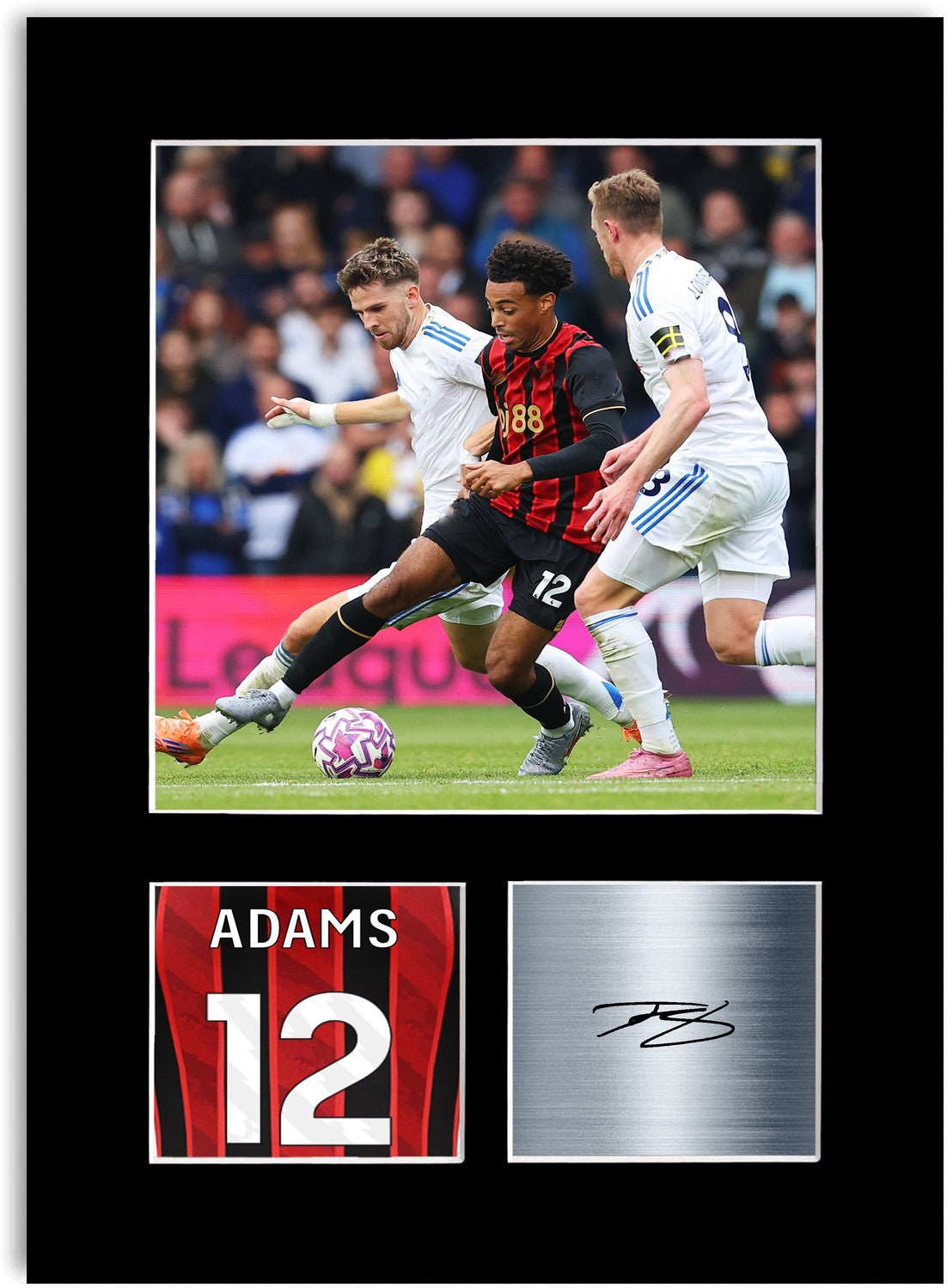 Tyler Adams Bournemouth A4 Printed Signed Photo Display Mount Poster Gift