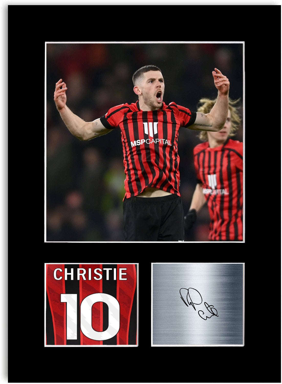 Ryan Christie Bournemouth A4 Printed Signed Photo Display Mount Poster Gift